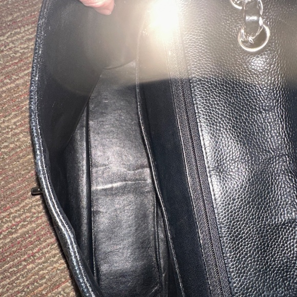 Chanel Jumbo Caviar Flap Bag - Picture 6 of 16